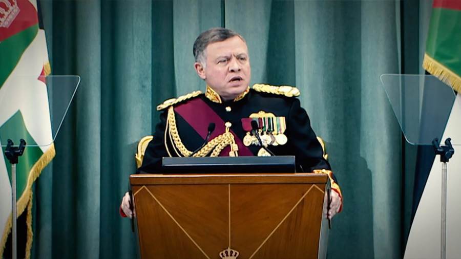 العاهل الأردني عبدالله بن الحسين