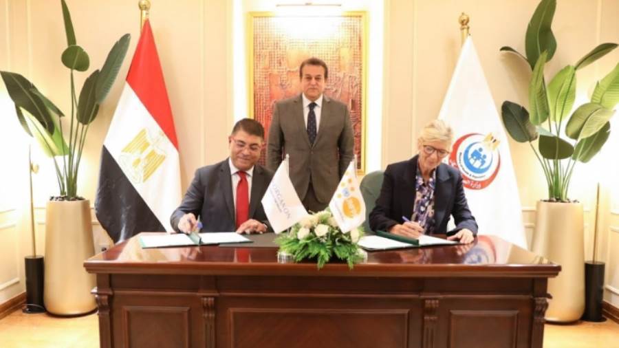 خلال توقيع بروتوكول التعاون