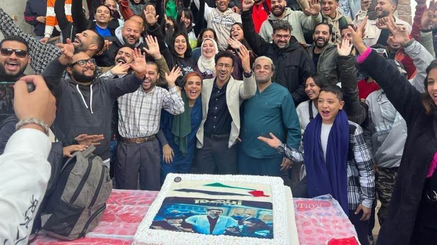 الاحتفال بانتهاء تصوير مسلسل زينهم