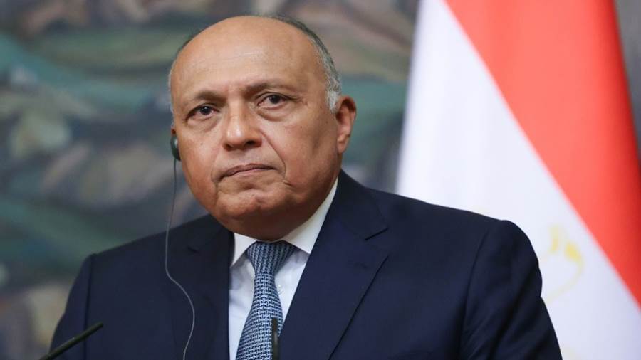 سامح شكري وزير الخارجية