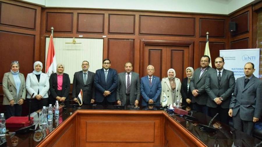 برتوكول بين جامعة بنى سويف ومعهد الاتصلات