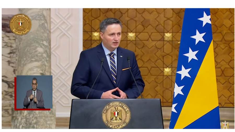 رئيس مجلس رئاسة البوسنة والهرسك دينيس بيشيروفيتش