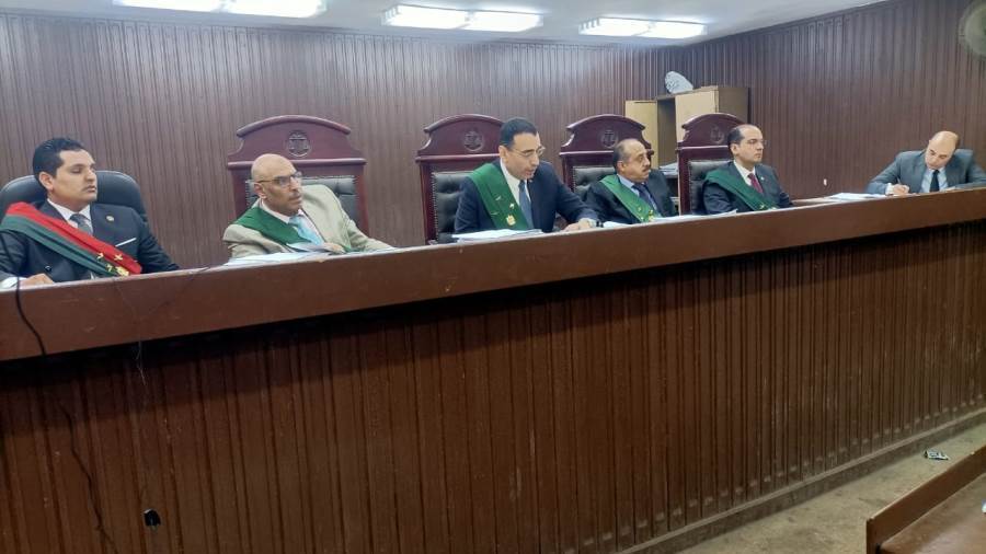 هيئة المحكمة الدائرة الأولى جنايات شبرا الخيمة