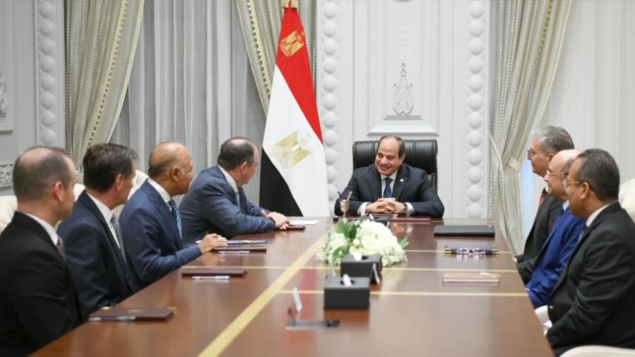 اجتماع الرئيس عبد الفتاح السيسي