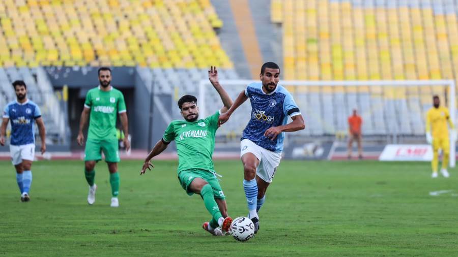 بيراميدز والمصري من لقاء سابق