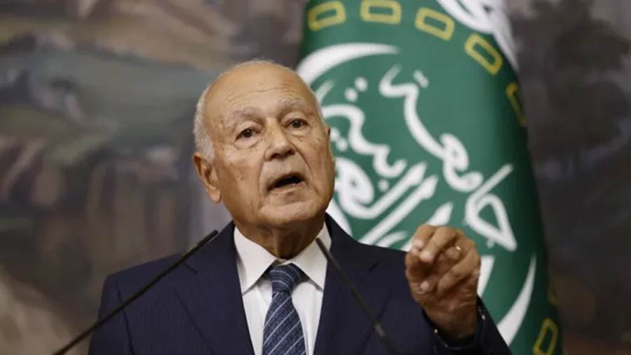 أحمد أبو الغيط الأمين العام لجامعة الدول العربية