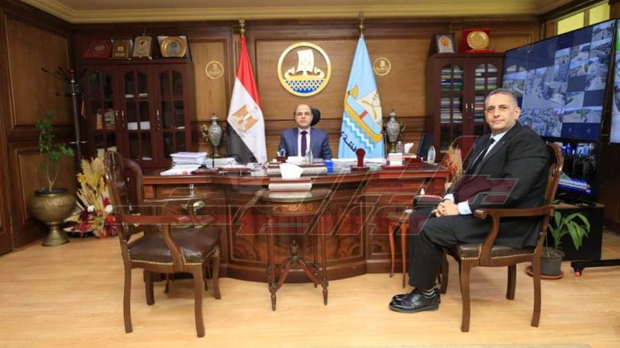 محافظ كفرالشيخ ووكيل وزارة الصحة