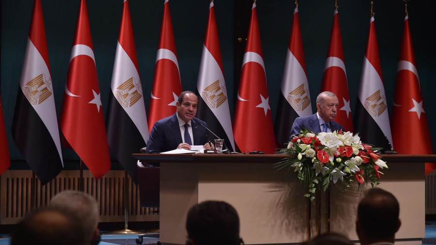 خلال زيارة الرئيس عبد الفتاح السيسي لتركيا