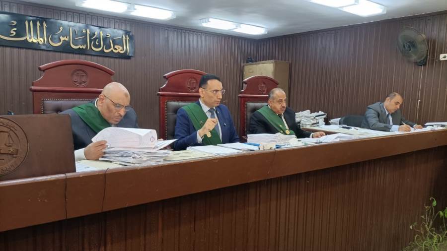 هيئة المحكمة الدائرة الأولى جنايات شبرا الخيمة