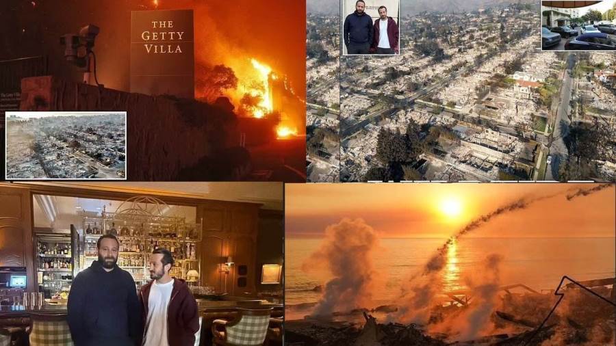 دمار كاليفورنيا وفي الإطار ديفيد باتريكارا وشقيقه فيليبكوس