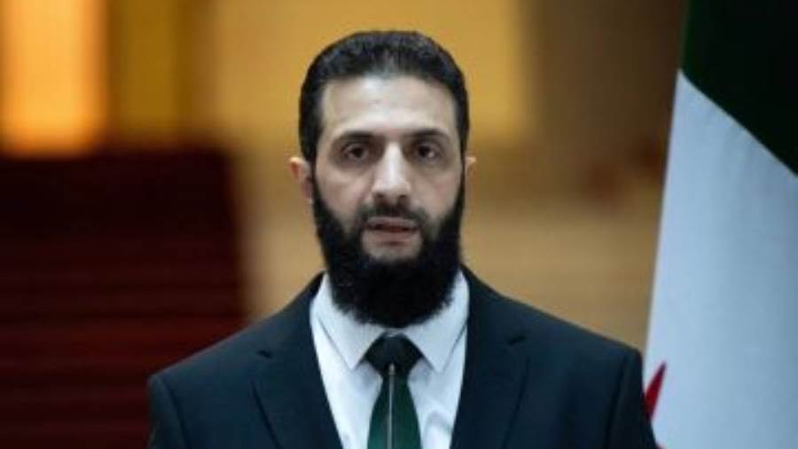 عاجل.. تعرف على شرط أمريكا والدول الغربية للاعتراف بـ"أحمد الشرع' رئيسًا لـ"سوريا" عاجل.. تعرف على شرط أمريكا والدول الغربية للاعتراف بـ"أحمد الشرع' رئيسًا لـ"سوريا"