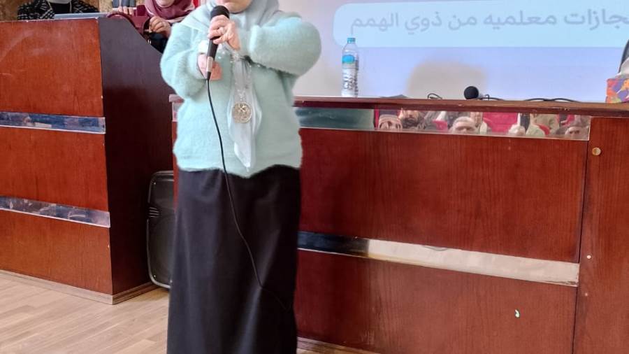 جانب من التكريم