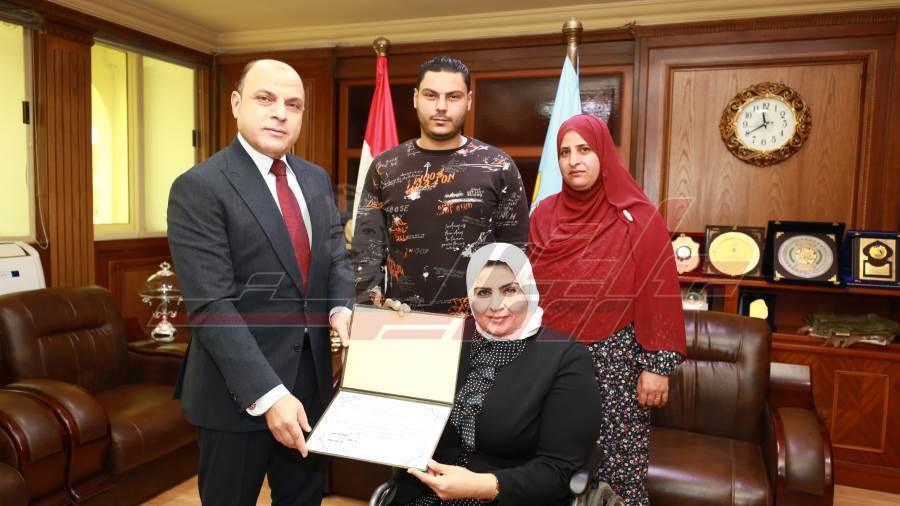 تكريم النائبة مها شعبان