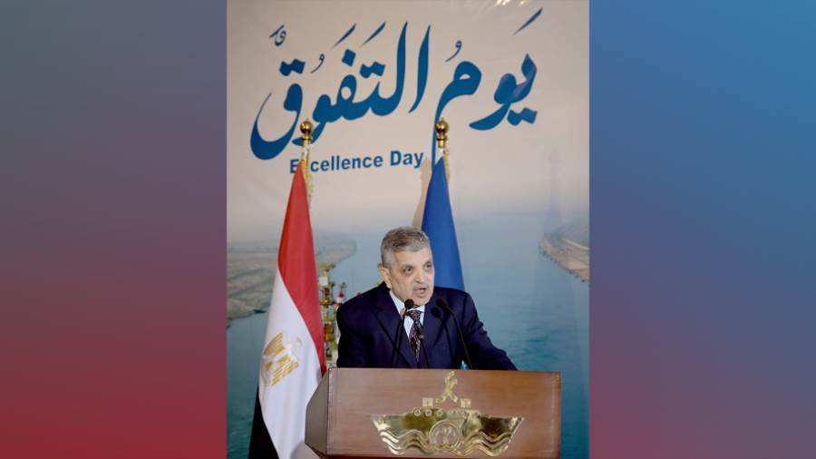 كلمة رئيس هيئة قناة السويس