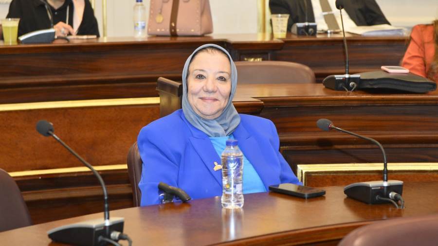 حياة خطاب عضو مجلس الشيوخ
