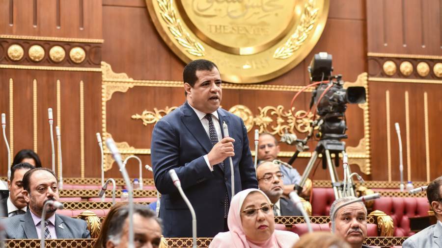 مصطفي الكحيلي عضو مجلس الشيوخ