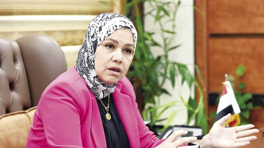 رشا عبدالعال رئيس مصلحة الضرائب المصرية