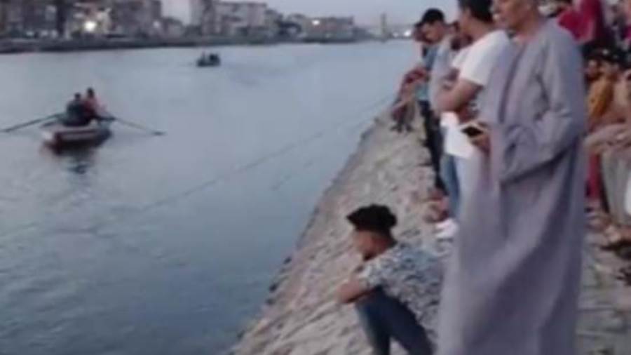 مشهد من الحادث