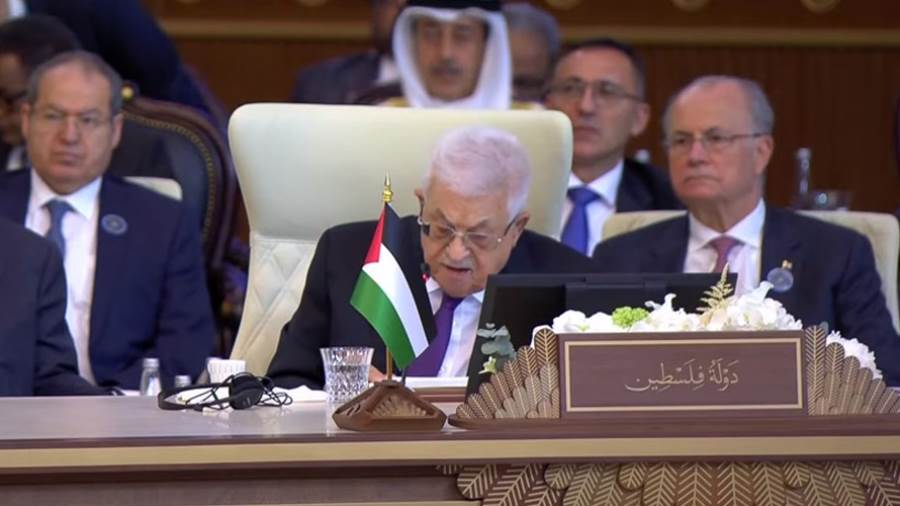 الرئيس الفلسطيني محمود عباس