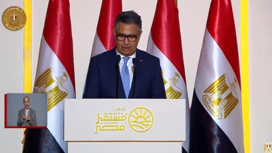شريف فاروق وزير التموين والتجارة الداخلية