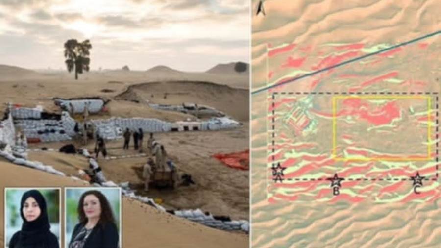 اكتشاف حياة جديدة على أسطورة المدينة الأسطورية المعروفة باسم أتلانتس الرمال