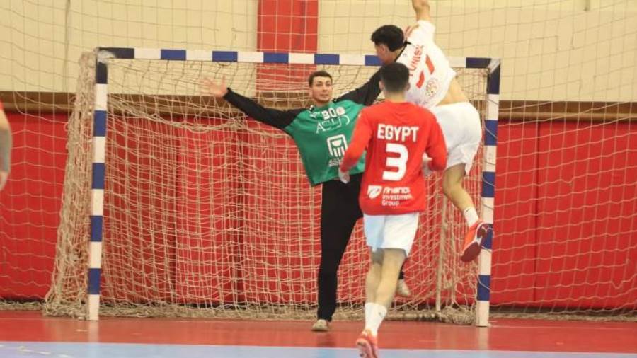 منتخب شباب اليد يواجه صربيا استعدادًا لبطولة العالم – بولندا 2025 منتخب شباب اليد يواجه صربيا استعدادًا لبطولة العالم – بولندا 2025