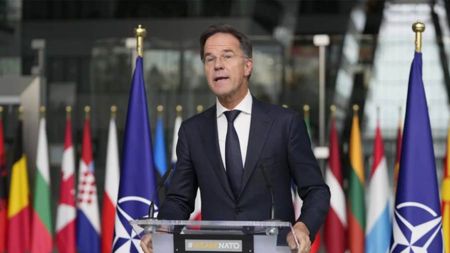 الأمين العام لحلف شمال الأطلسي الناتو مارك روته