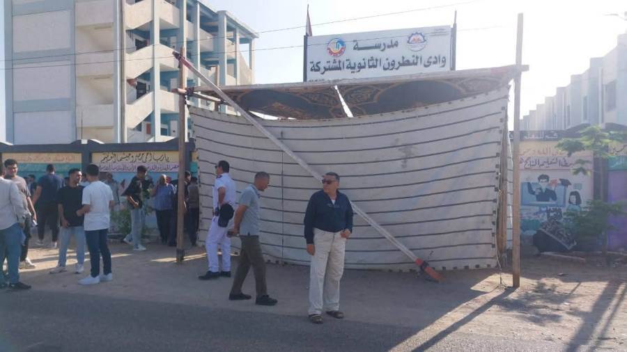 إحدى لجان الثانوية العامة
