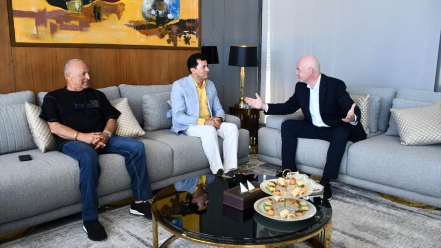 صبحي يلتقي إنفانتينو