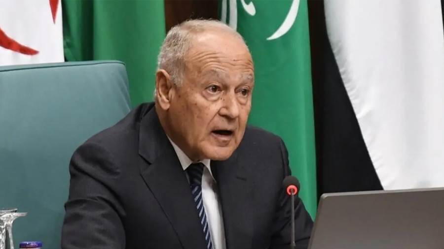 الأمين العام لجامعة الدول العربية أحمد أبو الغيط