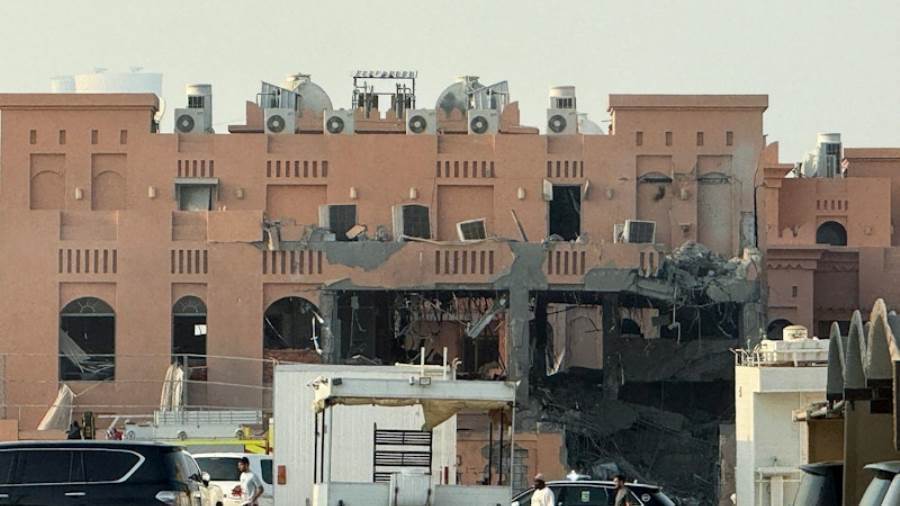 موقع الانفجار