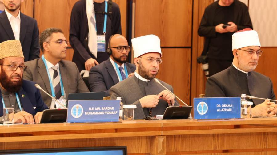 وزير الأوقاف في قمة زعماء الأديان