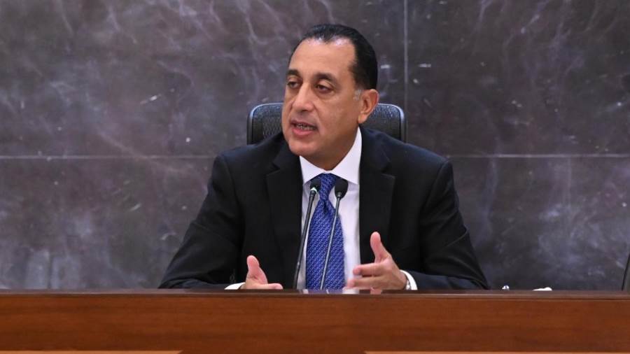 الدكتور مصطفى مدبولي خلال لقائه برؤساء تحرير الصحف والهيئات الإعلامية