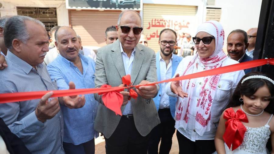 محافظ المنيا يفتتح اعمال الصيانة النهائية بعدد من المدارس