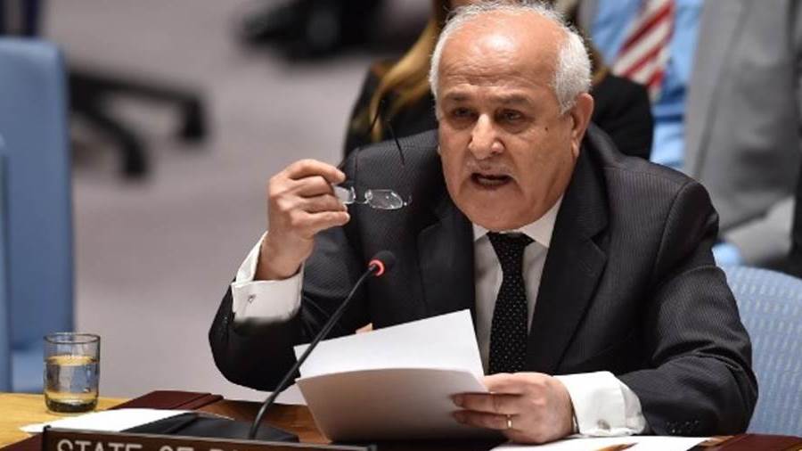 السفير رياض منصور مندوب فلسطين لدى الأمم المتحدة