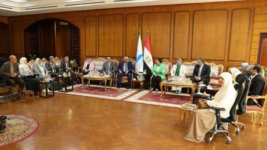 اجتماع المجلس الإقليمي للسكان في كفر الشيخ