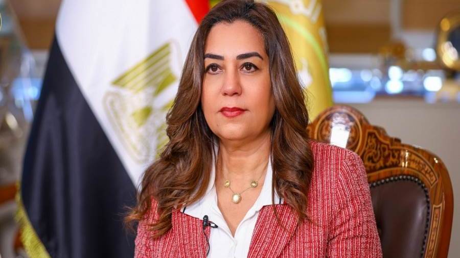 الدكتور منال عوض وزيرة التنمية المحلية والقائم بأعمال وزير البيئة