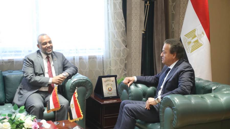 اجتماع وزيرا صحة مصر والسودان