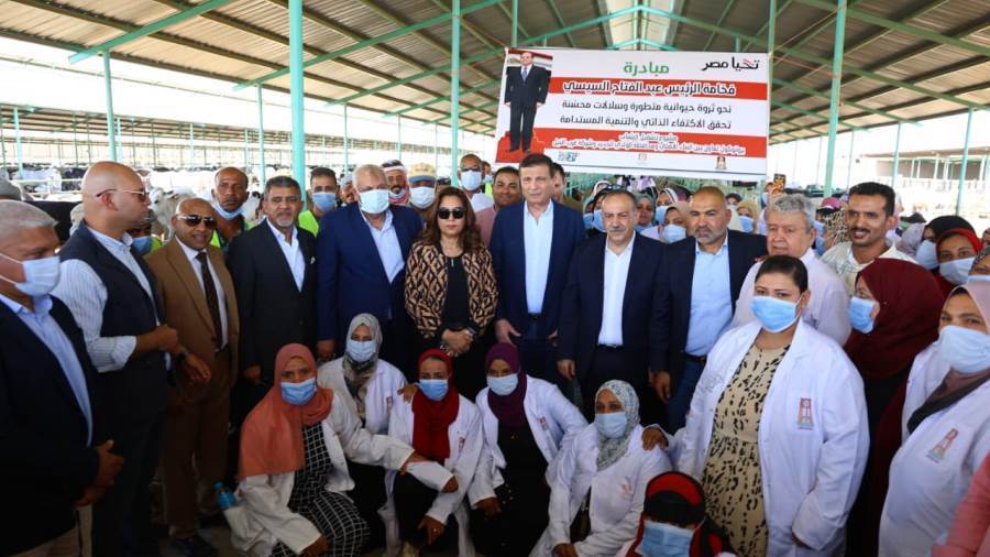 حولة وزيرا التنمية المحلية والزراعة بالوادي الجديد