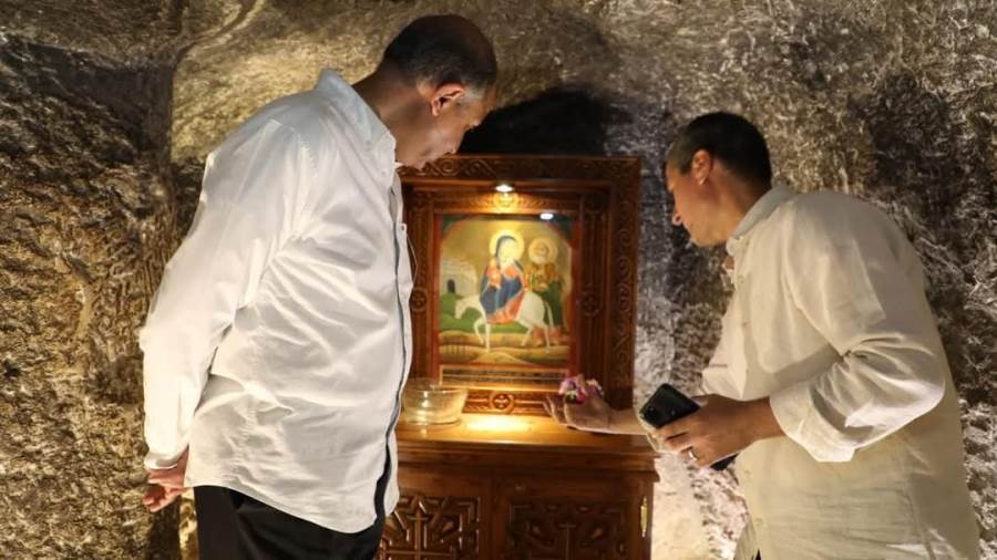 محافظ المنيا خلال الجوله