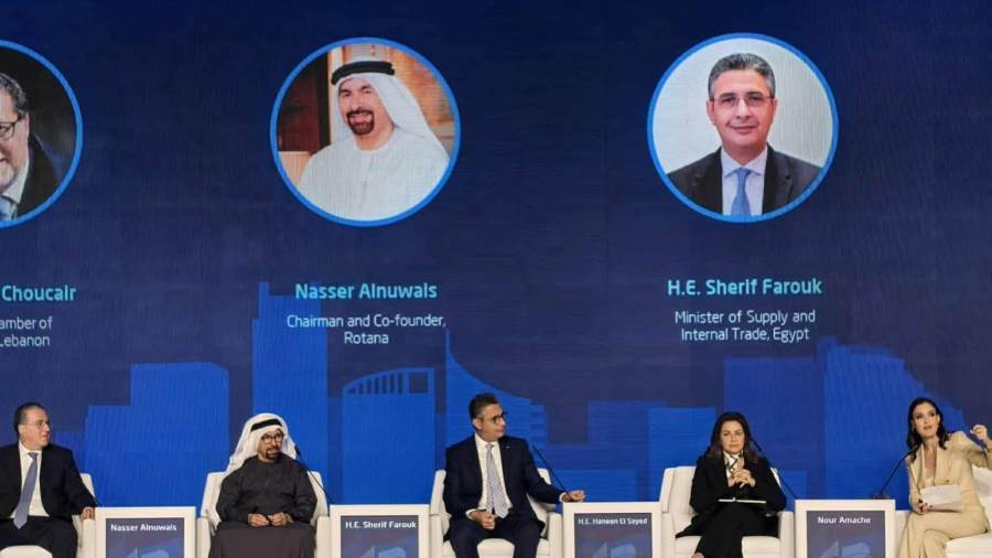 وزير التموين في الفعالية اللبنانية