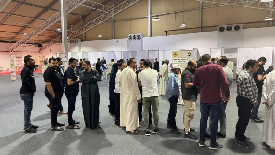 تصويت المصريين بالكويت