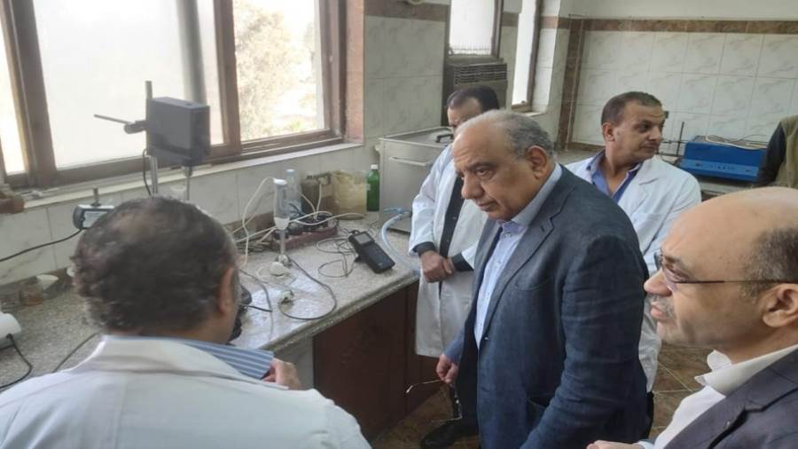 الزيارة الميدانية للدكتور محمود عصمت