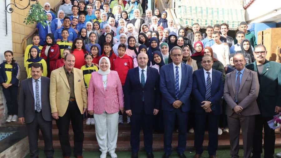 افتتاح معرض تعليم بنى سويف