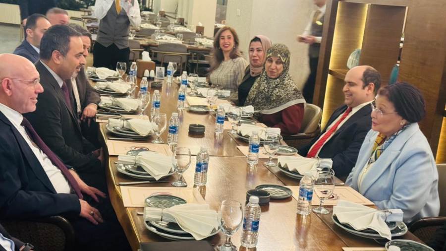 نائبة وزير الصحة خلال المباحثات العراقية