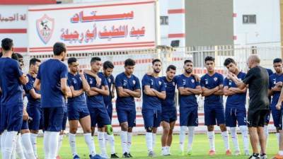 باتشيكو يجتمع بلاعبي الزمالك