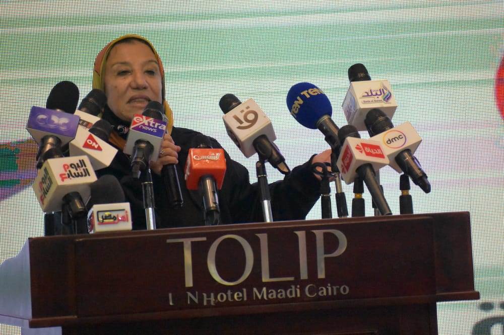 الدكتورة حياة خطاب رئيسة اللجنة البارالمبية المصرية 
