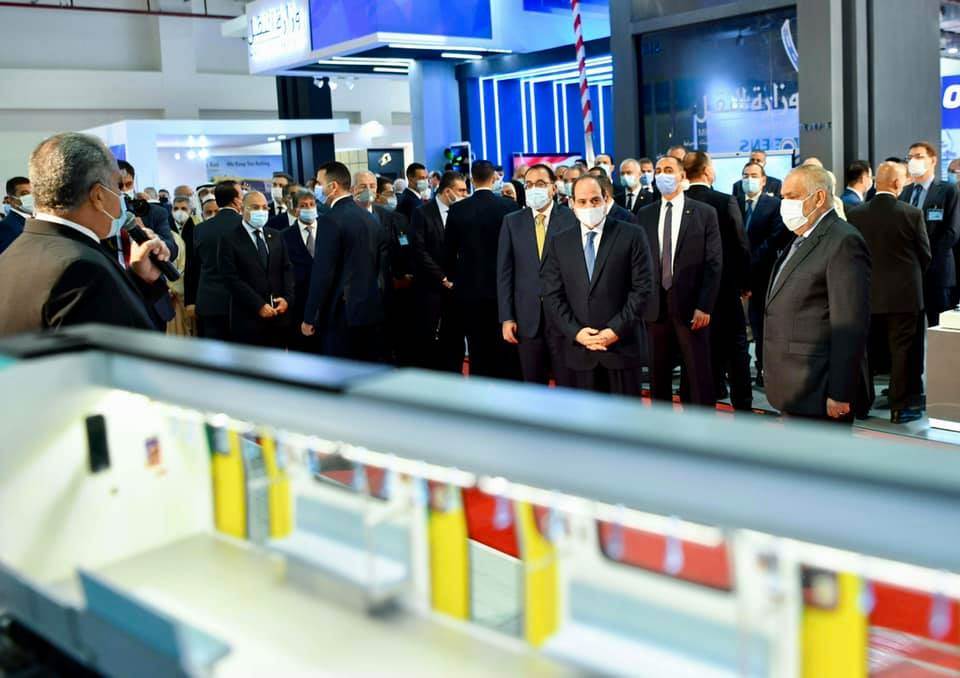 الرئيس السيسي يفتتح معرض ومؤتمر النقل الذكي للشرق الأوسط وإفريقيا