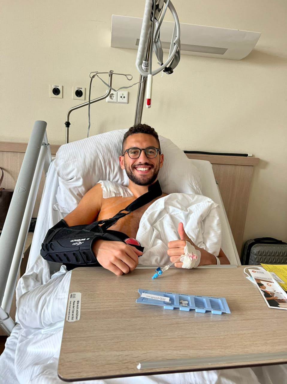 أحمد الجندي يخضع لعملية جراحية في الكتف