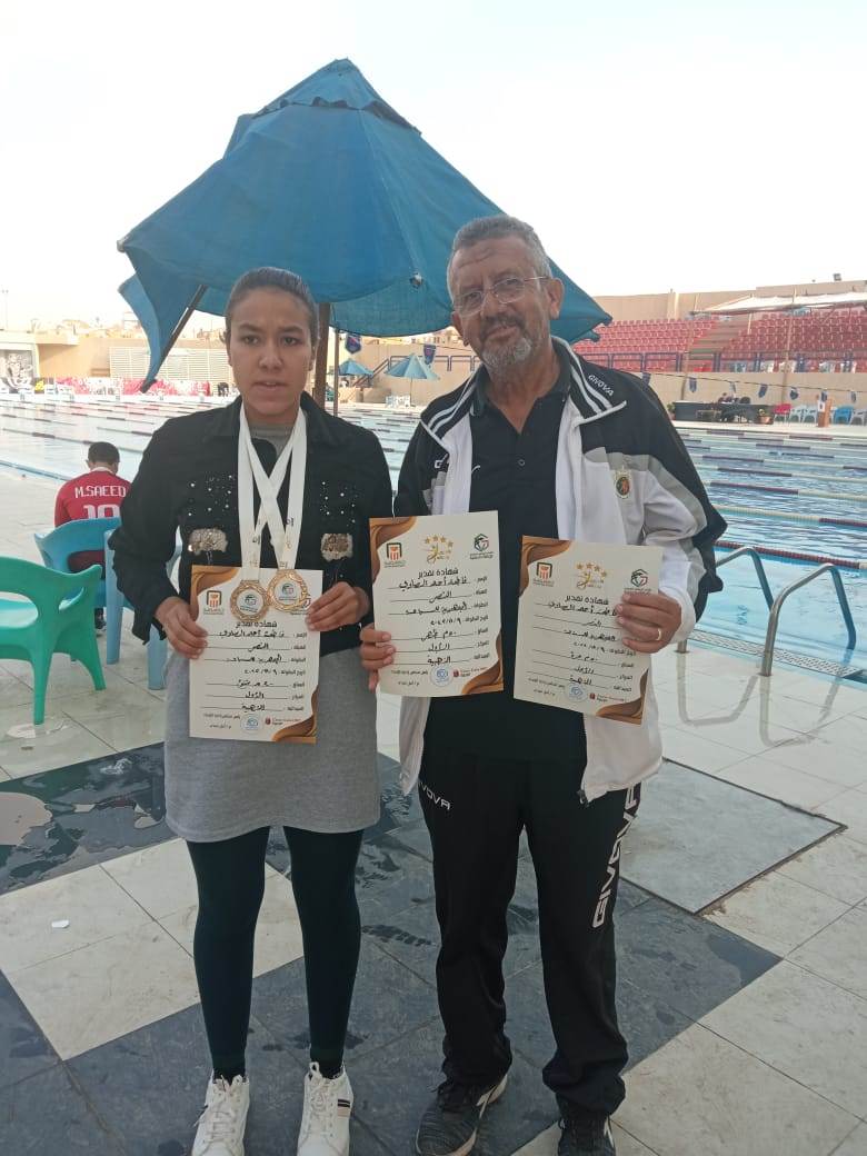 فاطمة الصاوي تتوج بذهبية بطولة الجمهورية والبطولة الوطنية للسباحة لذوي الهمم5